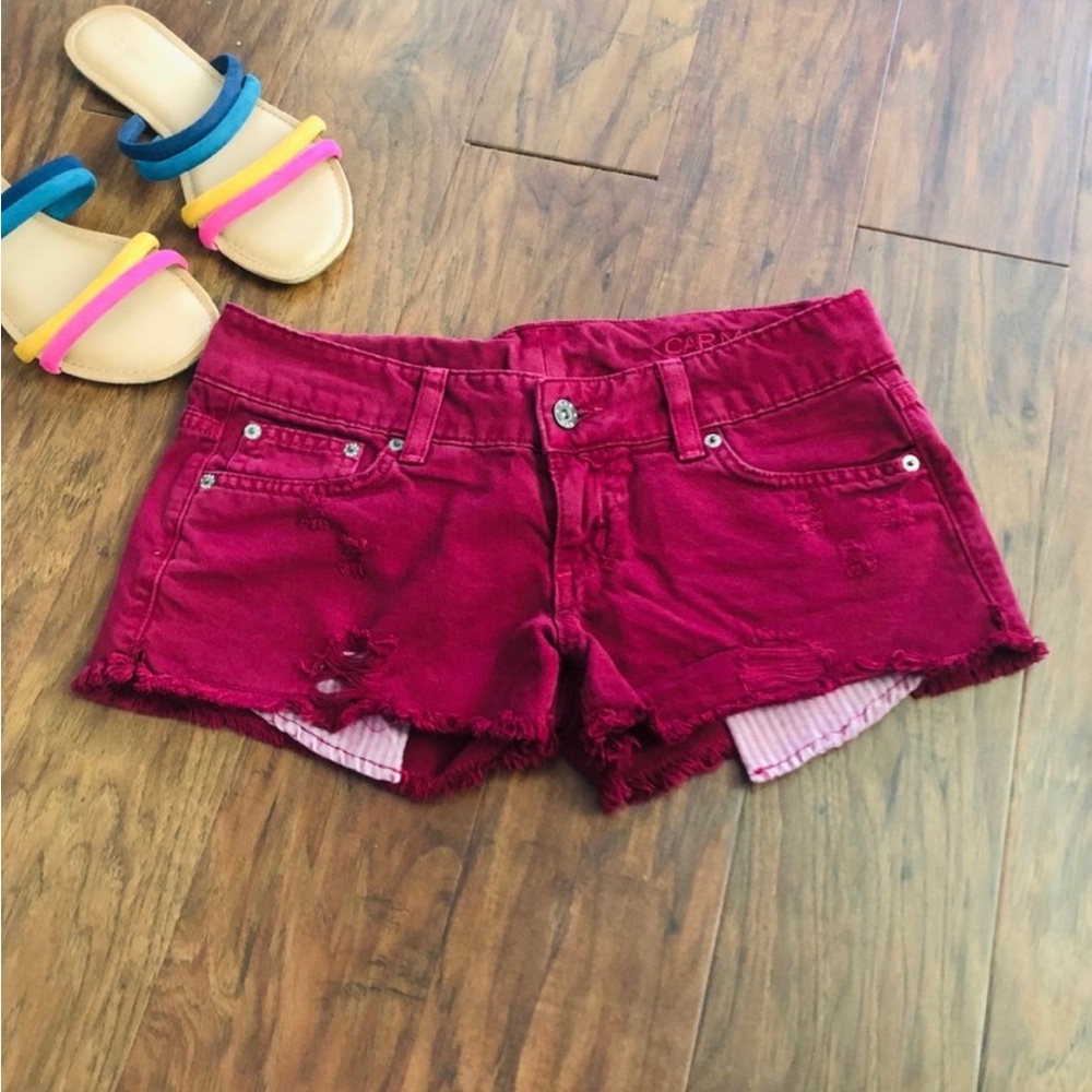 CarMar Burgundy size 26; made in the USA; 100%